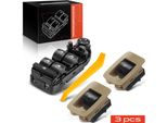 Frankberg 3X Interruttore Alzacristalli Elettrici Anteriore Destro Sinistro Per Bmw X5 E70 X6 E71 E72