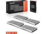 Frankberg 4X Filtro Aria Cabina Carbone Attivo Per Bmw Serie 5 E60 E61 Serie 6 E63 E64 Alpina B5 B6