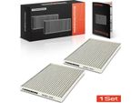 Frankberg 2X Filtro Aria Cabina A Carboni Attivi Per Nissan Qashqai +2 I J10 X-Trail 2007-2014