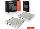 Frankberg 2X Filtro Aria Cabina A Carboni Attivi Per Fiat 502 Peugeot CitroëN Isuzu Mitsubishi