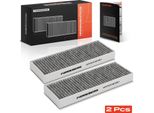 Frankberg 2X Filtro Aria Cabina Filtro Carbone Attivo Per Porsche 911 Cabriolet Targa 992 3.0L-4.0L