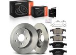 Frankberg 2X Dischi Freno 4X Pastiglie Freno Asse Posteriore Per Ford C-Max Focus C-Max Focus Ii Focus Ii Turnier
