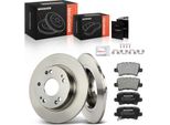 Frankberg 2X Dischi Freno 4X Pastiglie Freno Asse Posteriore Per Honda Civic Viii Hatchback Fk Fn 1.3L 1.8L 2.0L 2.2L