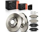 Frankberg 2X Dischi Freno 4X Pastiglie Freno Asse Anteriore Per Opel Adam M13 Corsa D S07