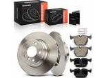 Frankberg 2X Dischi Freno 4X Pastiglie Freno Asse Posteriore Per Bmw X5 E53 2.9L 3.0L 4.4L 2000-2006