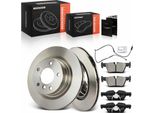 Frankberg 2X Dischi Freno 4X Pastiglie Freno Asse Posteriore Per Bmw Serie 1 F20 F21 2 Cabrio F23 2 Coupé F22 F87 2.0L 1.6L
