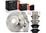 Frankberg 2X Dischi Freno 4X Pastiglie Freno Asse Posteriore Per Fiat 500L Tipo Estate Tipo Opel Adam Corsa E