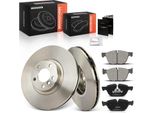 Frankberg 2X Dischi Freno 4X Pastiglie Freno Asse Anteriore Per Bmw X5 E70 F15 F85 X6 E71 E72 3.0L 4.8L 2006-2018