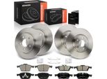 Frankberg 4X Dischi Freno 8X Pastiglie Freno Asse Anteriore Asse Posteriore Per Ford Focus Iii Focus Iii Turnier