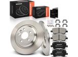 Frankberg 2X Dischi Freno 4X Pastiglie Freno Asse Posteriore Per Volvo S60 Ii S80 Ii V60 I V70 Iii XC70 Ii