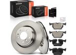 Frankberg 2X Dischi Freno 4X Pastiglie Freno Asse Posteriore Per Bmw Serie 7 E38 3.9L 5.4L 1994-2001