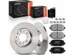 Frankberg 2X Dischi Freno 4X Pastiglie Freno Asse Posteriore Per Jeep Cherokee Kl 2.0L 2.2L 2.4L 3.2L Anno Dal 2013