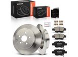Frankberg 2X Dischi Freno 4X Pastiglie Freno Asse Posteriore Per Toyota Avensis T25 Avensis Station Wagon Avensis