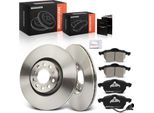 Frankberg 2X Dischi Freno 4X Pastiglie Freno Asse Anteriore Per Audi A4 A6 Seat Exeo Exeo St Skoda Superb I