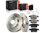 Frankberg 2X Dischi Freno 4X Pastiglie Freno Asse Posteriore Per Ford C-Max Focus Ii Turnier Volvo C30 C70 S40 V50