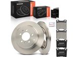 Frankberg 2X Dischi Freno 4X Pastiglie Freno Asse Posteriore Per Peugeot 607 9D 9U 2.0L 2.2L 3.0L 2000-2011