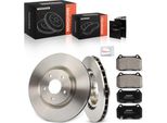 Frankberg 2X Dischi Freno 4X Pastiglie Freno Asse Anteriore Per Nissan 350 Z Coupe Z33 350 Z Roadster 3.5L 2002-2009