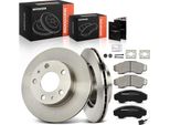 Frankberg 2X Dischi Freno 4X Pastiglie Freno Asse Anteriore Per CitroëN Jumper Fiat Ducato Peugeot Boxer