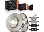 Frankberg 2X Dischi Freno 4X Pastiglie Freno Asse Anteriore Per Mercedes-Benz Classe M W164 Classe R V251 W251