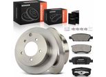 Frankberg 2X Dischi Freno 4X Pastiglie Freno Asse Posteriore Per Mitsubishi Lancer Viii Cya Cza Cx A