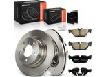 Frankberg 2X Dischi Freno 4X Pastiglie Freno Asse Posteriore Per Bmw Serie 1 Cabrio E88 Serie 1 Coupé E82 2.0L 3.0L 2007-2013