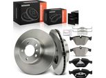 Frankberg 2X Dischi Freno 4X Pastiglie Freno Asse Anteriore Per Bmw Serie 7 E65 E66 E67 3.0L 3.6L 2001-2008