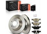 Frankberg 2X Dischi Freno 4X Pastiglie Freno Asse Posteriore Per Bmw Serie 1 E81 E87 E88 Serie 3 E90 E93 E92 E91