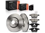Frankberg 2X Dischi Freno 4X Pastiglie Freno Asse Anteriore Per Volvo S60 Ii S80 Ii V60 I V70 Iii XC70 Ii