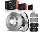 Frankberg 2X Dischi Freno 4X Pastiglie Freno Asse Anteriore Per Mercedes-Benz Cls C219 Classe E W211 S211