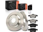 Frankberg 2X Dischi Freno 4X Pastiglie Freno Asse Posteriore Per Mazda 5 CR19 Cw 1.8L 2.0L 1.6L Anno Dal 2005