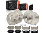 Frankberg 4X Dischi Freno 8X Pastiglie Freno Asse Anteriore Asse Posteriore Per Mazda MX-5 I MX-5 Ii Nb 1.6L 1.8L 1994-2003