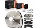 Frankberg 2X Dischi Freno 4X Pastiglie Freno Asse Anteriore Per Jeep Grand Cherokee Ii Wg Wj 2.7L 3.1L 4.0L 4.7L 1999-2005