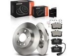 Frankberg 2X Dischi Freno 4X Pastiglie Freno Asse Posteriore Per Vw Sharan Ford Galaxy Wgr Seat Alhambra 7V8 7V9 7M6 7M8 7M9