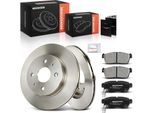 Frankberg 2X Dischi Freno 4X Pastiglie Freno Asse Anteriore Per Daihatsu Copen Cuore Vii Sirion Subaru Justy Iv
