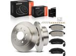 Frankberg 2X Dischi Freno 4X Pastiglie Freno Asse Posteriore Per CitroëN Jumper Fiat Ducato Peugeot Boxer