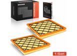Frankberg 2X Elemento Filtrante Aria Per Opel Astra J Chevrolet Cruze J300 Orlando