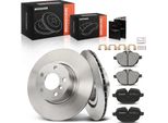 Frankberg 2X Dischi Freno 4X Pastiglie Freno Asse Posteriore Per Bmw X3 F25 X4 F26 2.0L 1.6L 3.0L 2010-2018