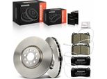 Frankberg 2X Dischi Freno 4X Pastiglie Freno Asse Anteriore Per CitroëN C8 C8 Van Fiat Ulysse Lancia Phedra Peugeot 807