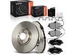 Frankberg 2X Dischi Freno 4X Pastiglie Freno Asse Anteriore Per CitroëN C5 Iii C5 Iii Break C6 Peugeot 407 407 Sw 607