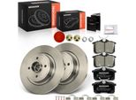 Frankberg 2X Dischi Freno 4X Pastiglie Freno Asse Posteriore Per Renault Grand ScéNic Ii JM0/1 1.5L 1.6L 1.9L 2.0L 2004-2009