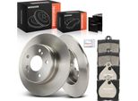 Frankberg 2X Dischi Freno 4X Pastiglie Freno Asse Posteriore Per Mercedes-Benz W202 W203 CL203 S202 CL203 C208 C209
