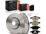 Frankberg 2X Dischi Freno 4X Pastiglie Freno Asse Anteriore Per Renault Grand ScéNic Ii JM0/1 ScéNic Ii 1.5L 1.6L 1.9L 2.0L