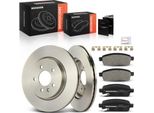 Frankberg 2X Dischi Freno 4X Pastiglie Freno Asse Posteriore Per Opel Zafira Tourer C P12 1.4L 1.6L 1.8L 2.0L Anno Dal 2011