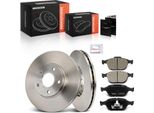 Frankberg 2X Dischi Freno 4X Pastiglie Freno Asse Anteriore Per Ford Tourneo Connect Transit Connect P65 P70 P80 1.8L