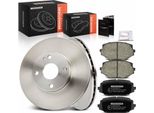 Frankberg 2X Dischi Freno 4X Pastiglie Freno Asse Anteriore Per Mazda MX-5 I MX-5 Ii Nb 1.6L 1.8L 1994-2005
