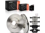 Frankberg 2X Dischi Freno 4X Pastiglie Freno Asse Anteriore Per Mercedes-Benz Classe E W211 S211