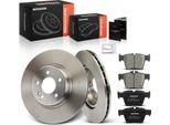 Frankberg 2X Dischi Freno 4X Pastiglie Freno Asse Posteriore Per Mercedes-Benz Classe C W205 A205 C205 S205