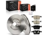 Frankberg 2X Dischi Freno 4X Pastiglie Freno Asse Anteriore Per Mercedes-Benz X164 W164 V251 W251