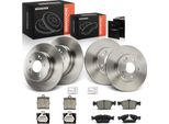 Frankberg 4X Dischi Freno 8X Pastiglie Freno Asse Anteriore Asse Posteriore Per Mercedes-Benz W202 S202 C208 A208 W210 R170