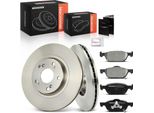 Frankberg 2X Dischi Freno 4X Pastiglie Freno Asse Anteriore Per Honda Accord Viii Cu Accord Viii Kombi Cw 2.0L 2.2L 2.4L